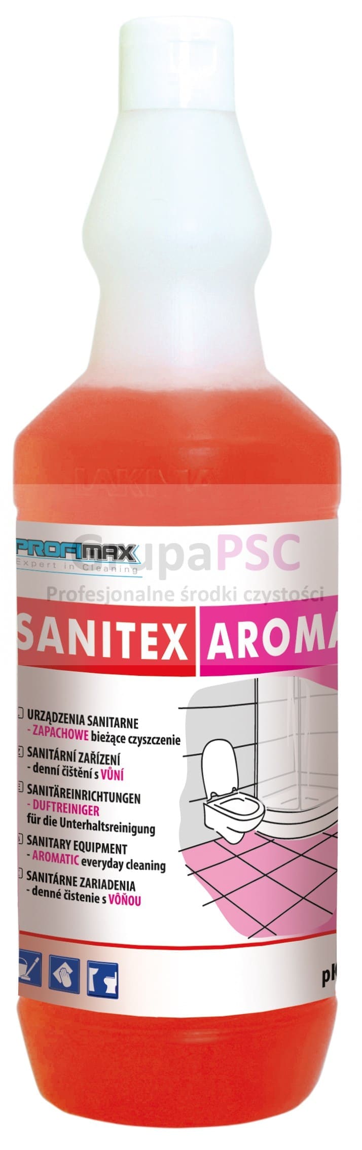 SANITEX AROMA 1L - zapachowy środek do czyszczenia sanitariatów